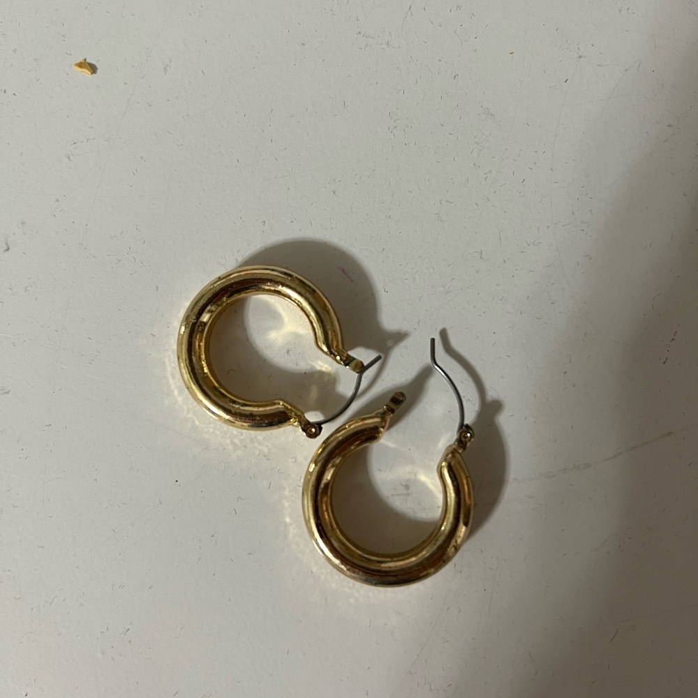Elegant Gold Hoop Earrings